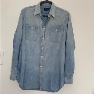 Polo Ralph Lauren relaxed fit chambray button up